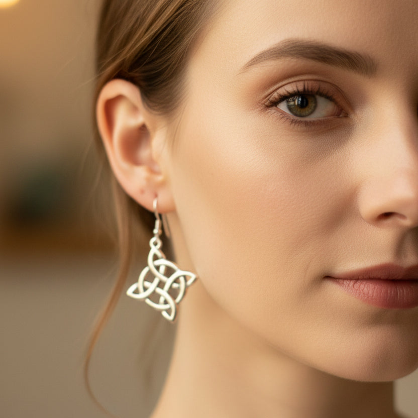 Dynra Celtic Knot Earrings