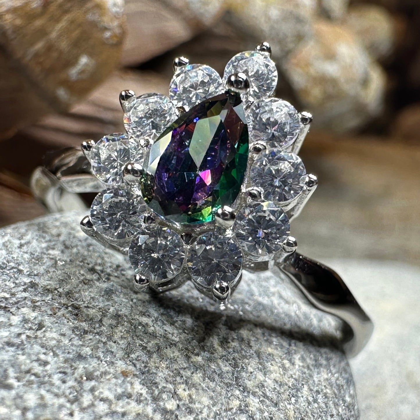 Celtic Vines Moonstone Ring