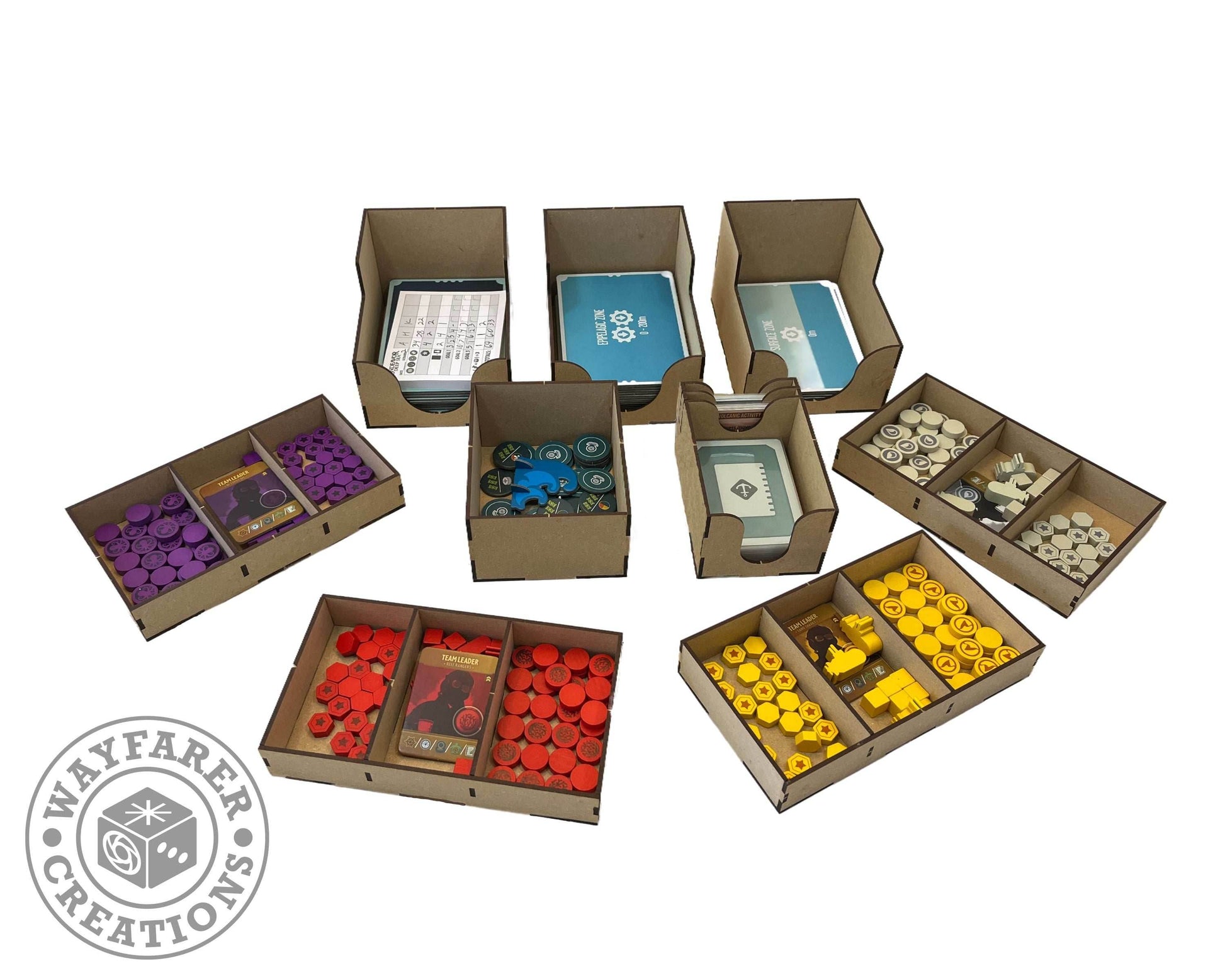Endeavor Deep Sea Board Game Organizer Insert - 