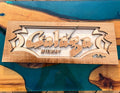 Galaga Arcade Game Marquee Wood Wall Art - 