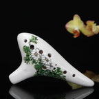 Hand-Painted C Key Ocarina - 12 Holes Professional