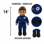 My Hero™ EMT Paramedic Daddy Doll | Recordable Plush