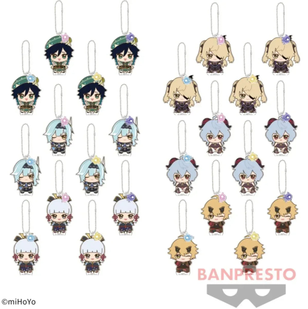 Whereabouts of the Treasure Series Chibi Acrylic Keychain Genshin Impact