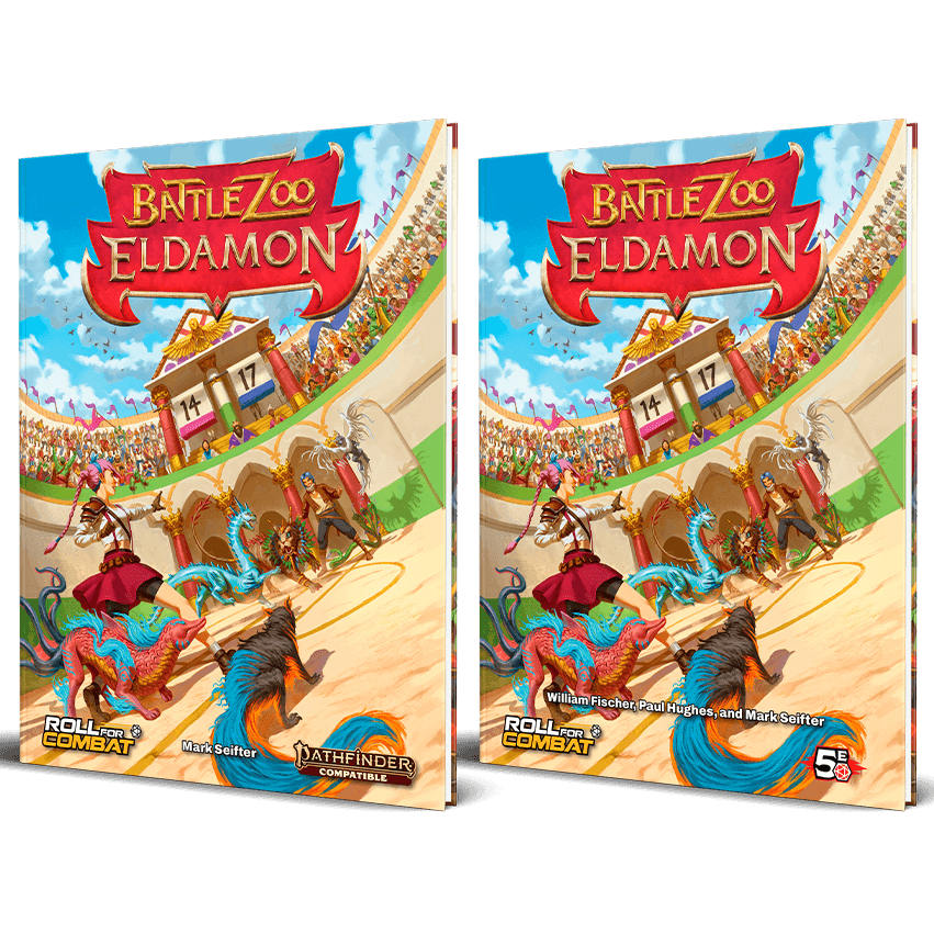 Battlezoo Eldamon Hardcover & PDF - D&D 5E and Pathfinder 2e Hardcovers & PDFs