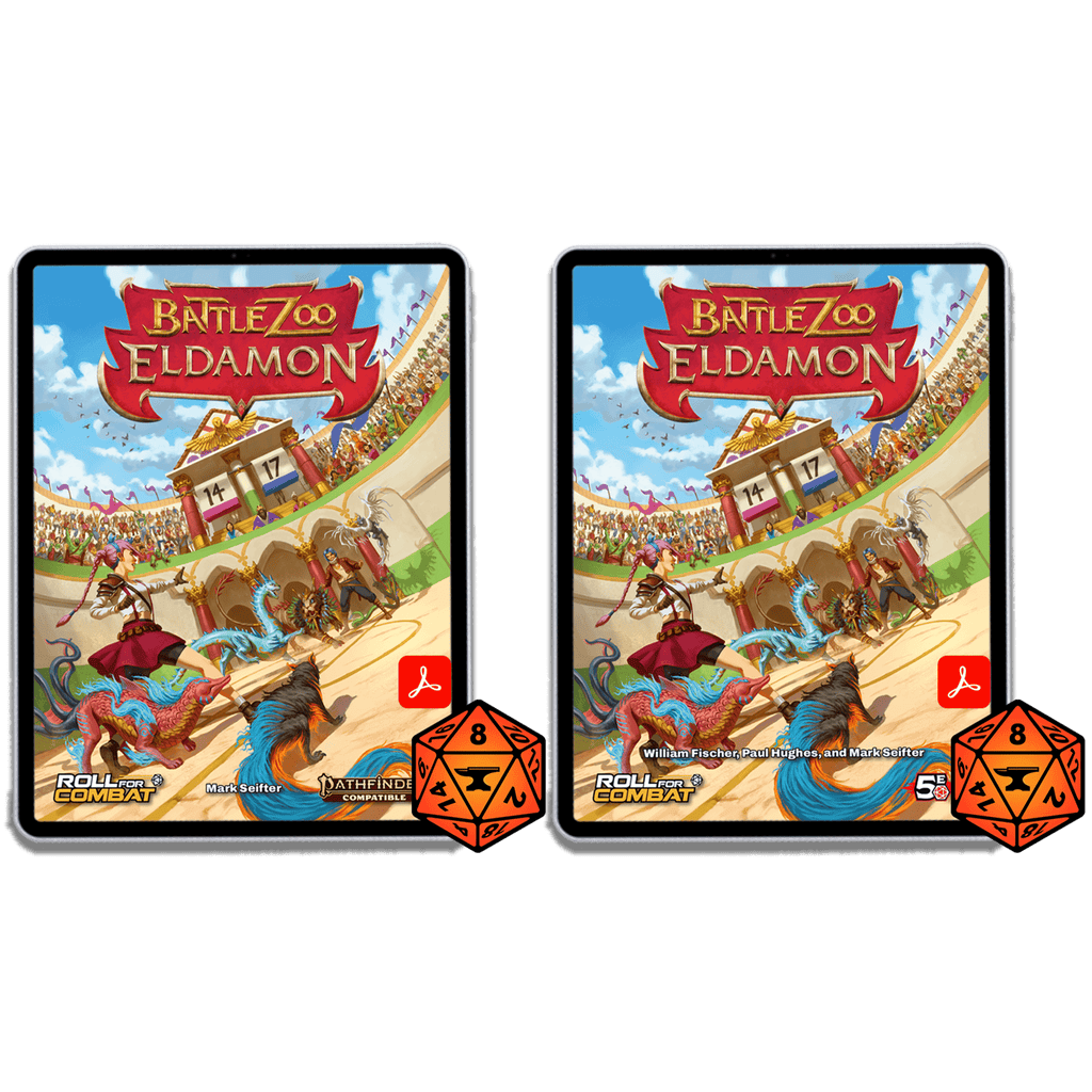 Battlezoo Eldamon PDF - D&D 5E and Pathfinder 2e / PDF & Foundry VTT Key