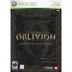 Elder Scrolls IV Oblivion [Game Of The Year] - Xbox 360 - Game Only (2 Discs)