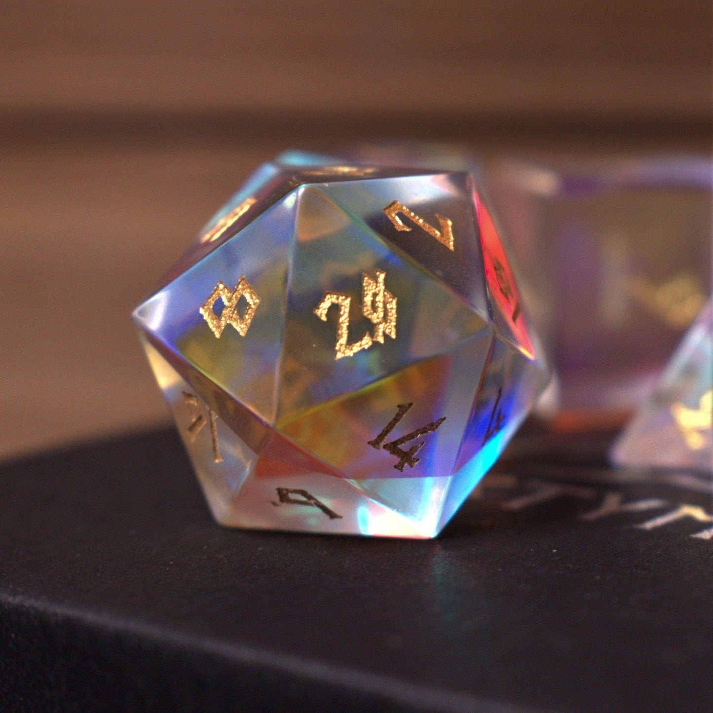 Elder Runes Prism Glass Dice Set 'PRE-ORDER | SPRING EVENT DEAL' - 