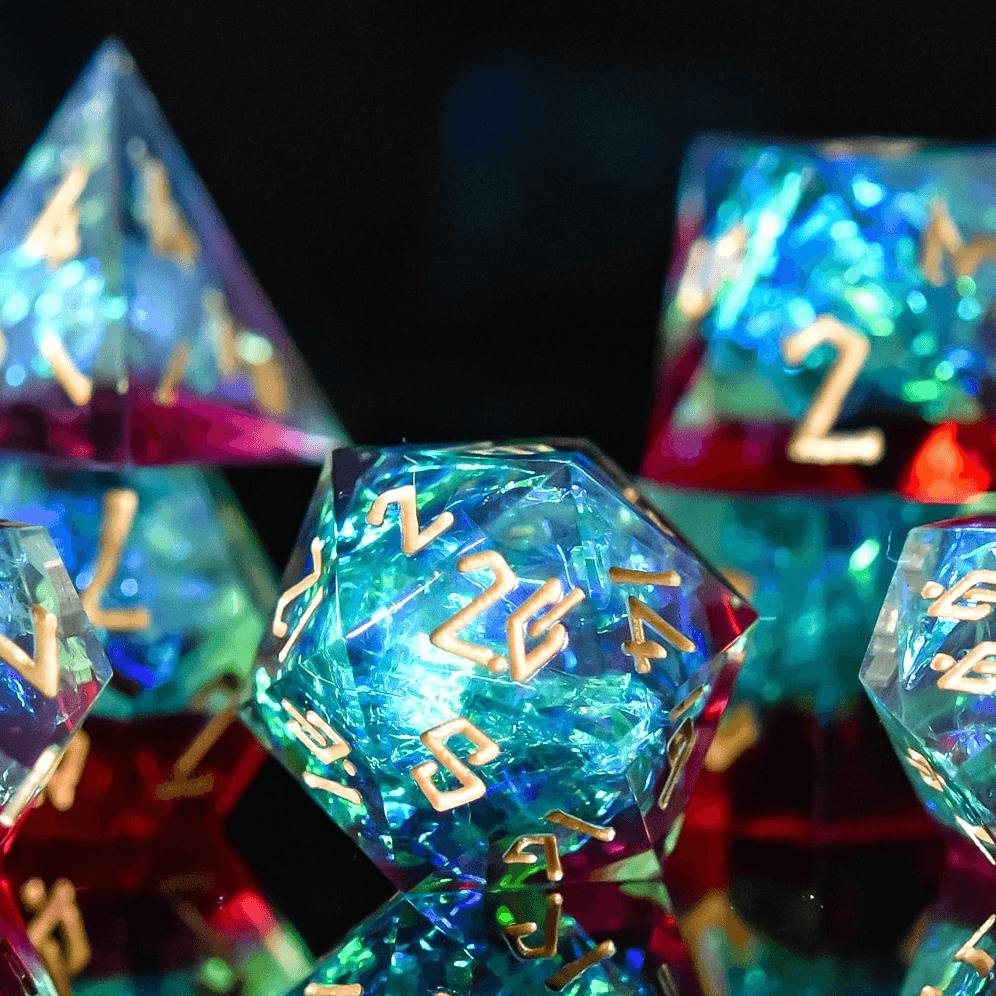 Eldritch Blast Sharp-Edged Resin Dice Set 'PRE-ORDER | SPRING EVENT DEAL' - 