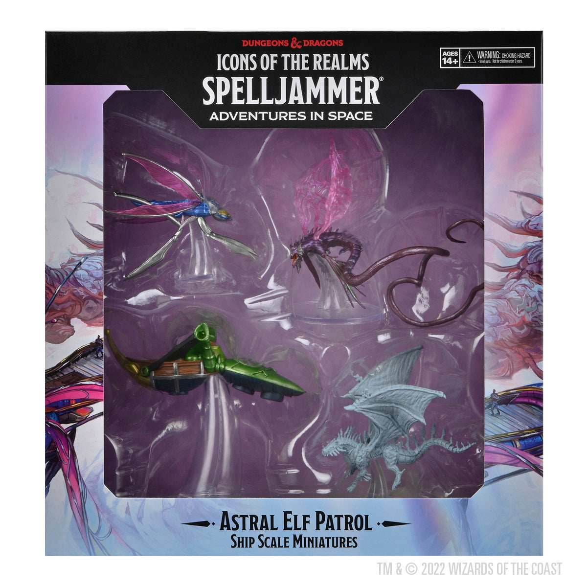 D&D: Icons of the Realms - Ship Scale - Astral Elf Patrol - 