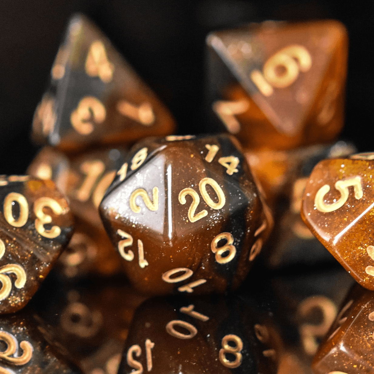 Elixir of Darkvision Acrylic Dice Set - 