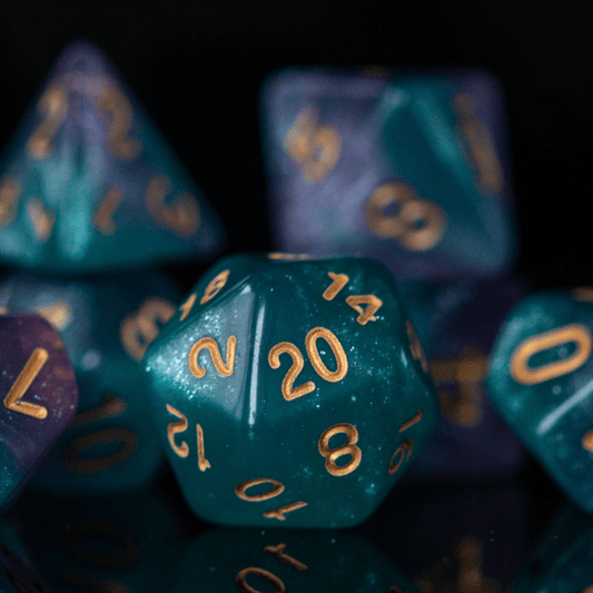Elixir of Elemental Magic Acrylic Dice Set - 