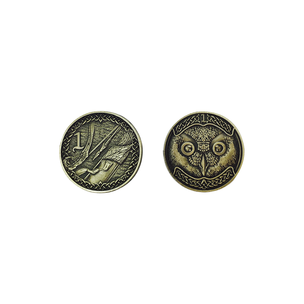 Adventure Coins – Elven Metal Coins Elf Set of 10
