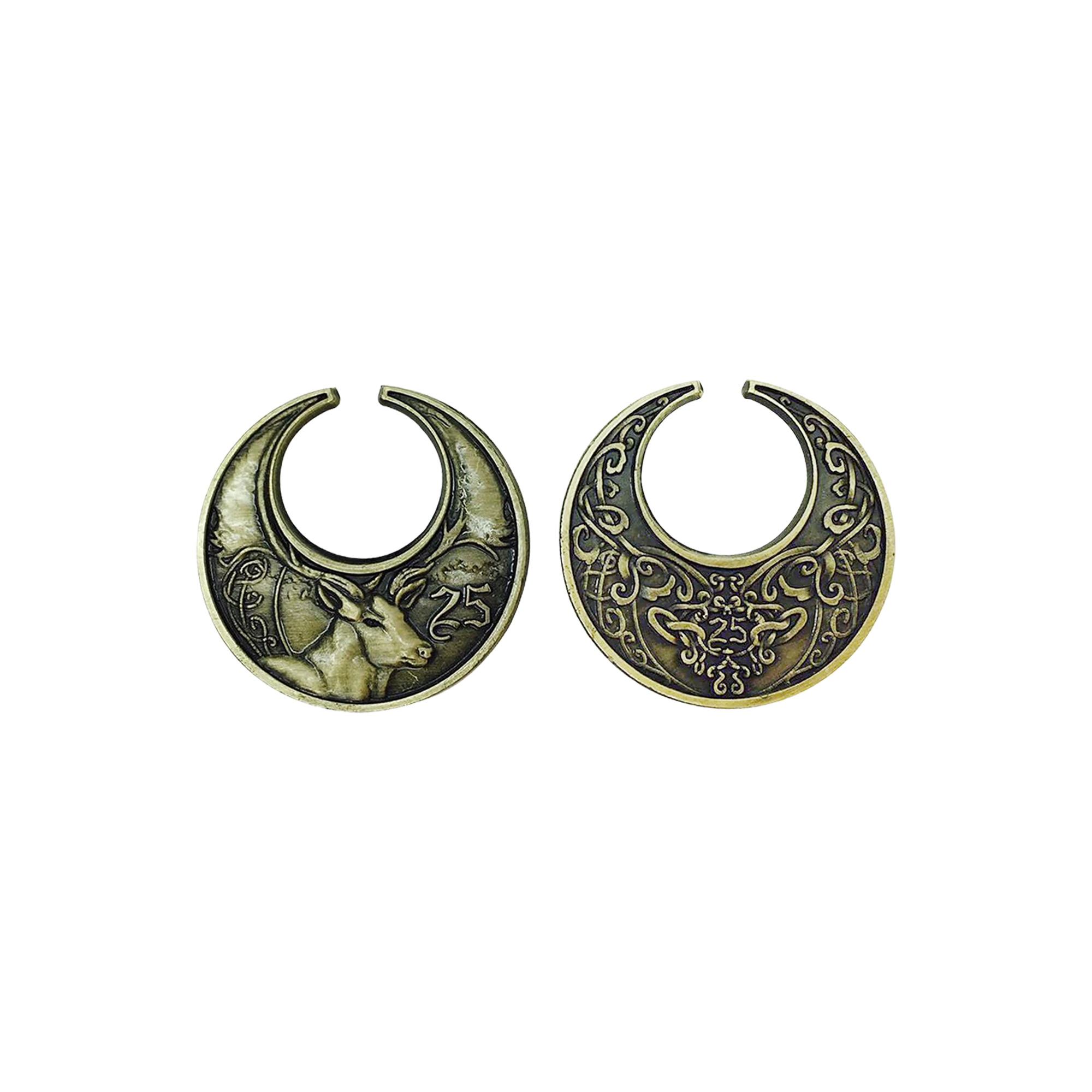 Adventure Coins – Elven Metal Coins Elf Set of 10