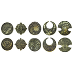 Adventure Coins – Elven Metal Coins Elf Set of 10