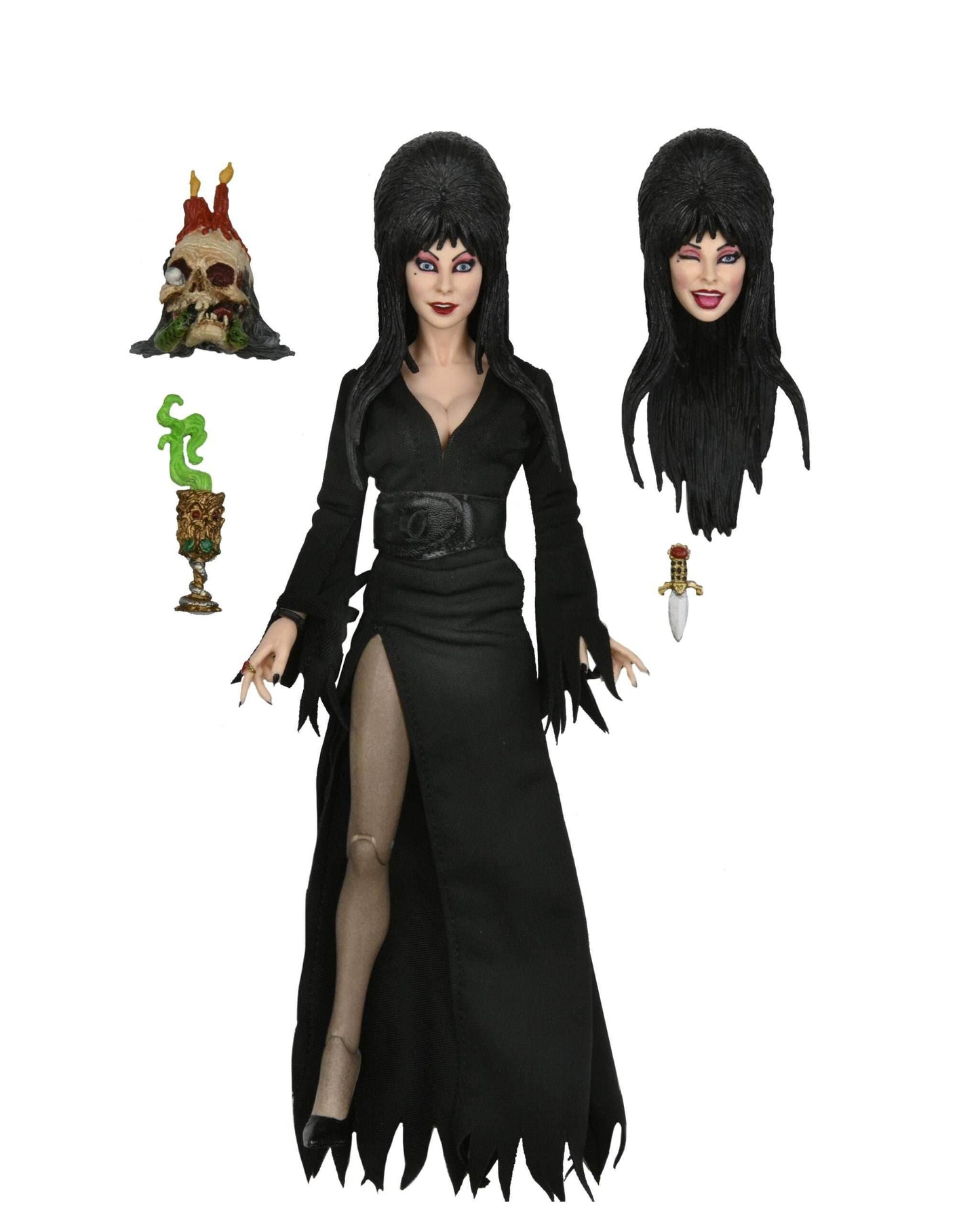 NECA Elvira, Mistress of the Dark – 8? Clothed Action Figure – Elvira - 