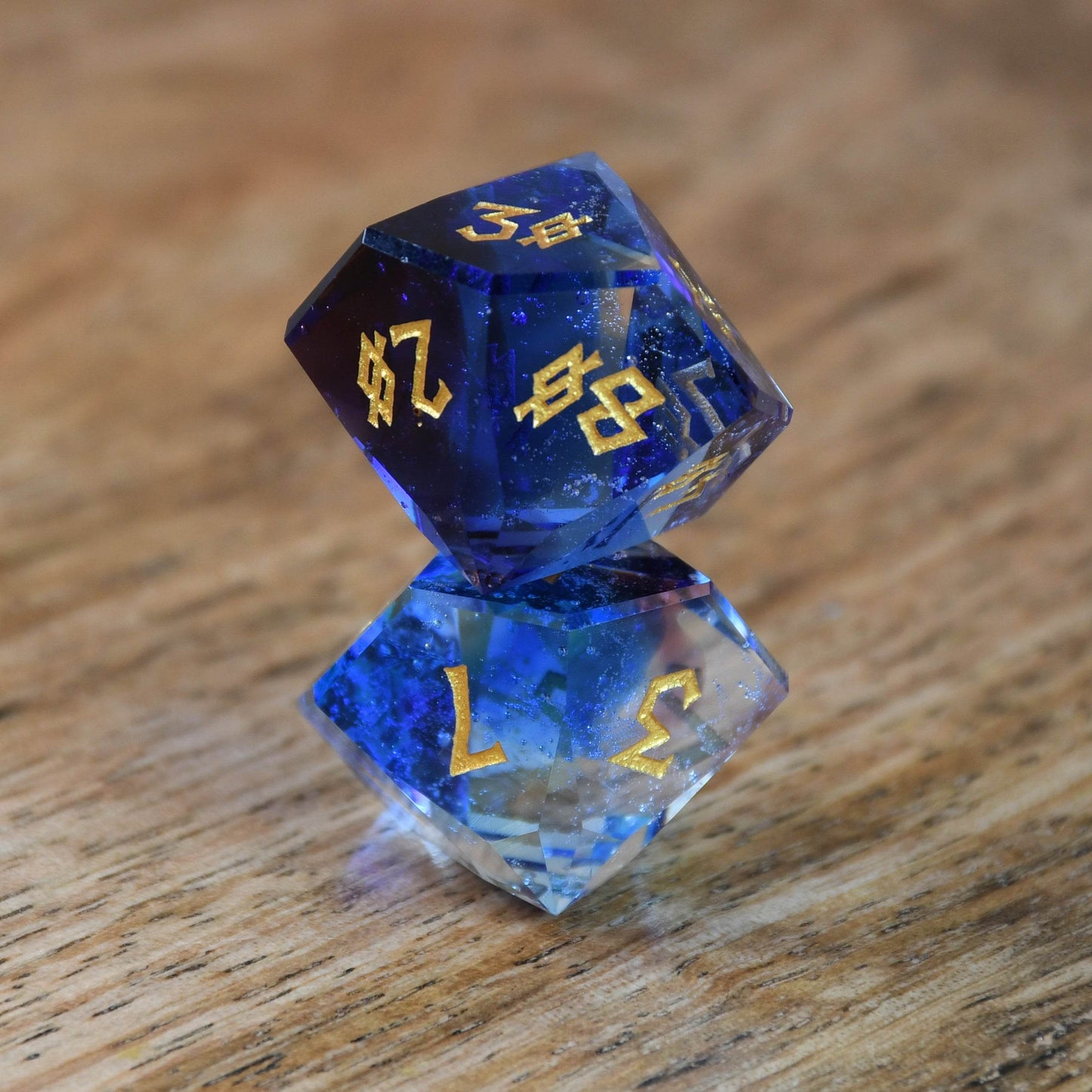Enchanted Waters Multifaceted Glass Dice Set 'PRE-ORDER | SPRING EVENT DEAL' - 