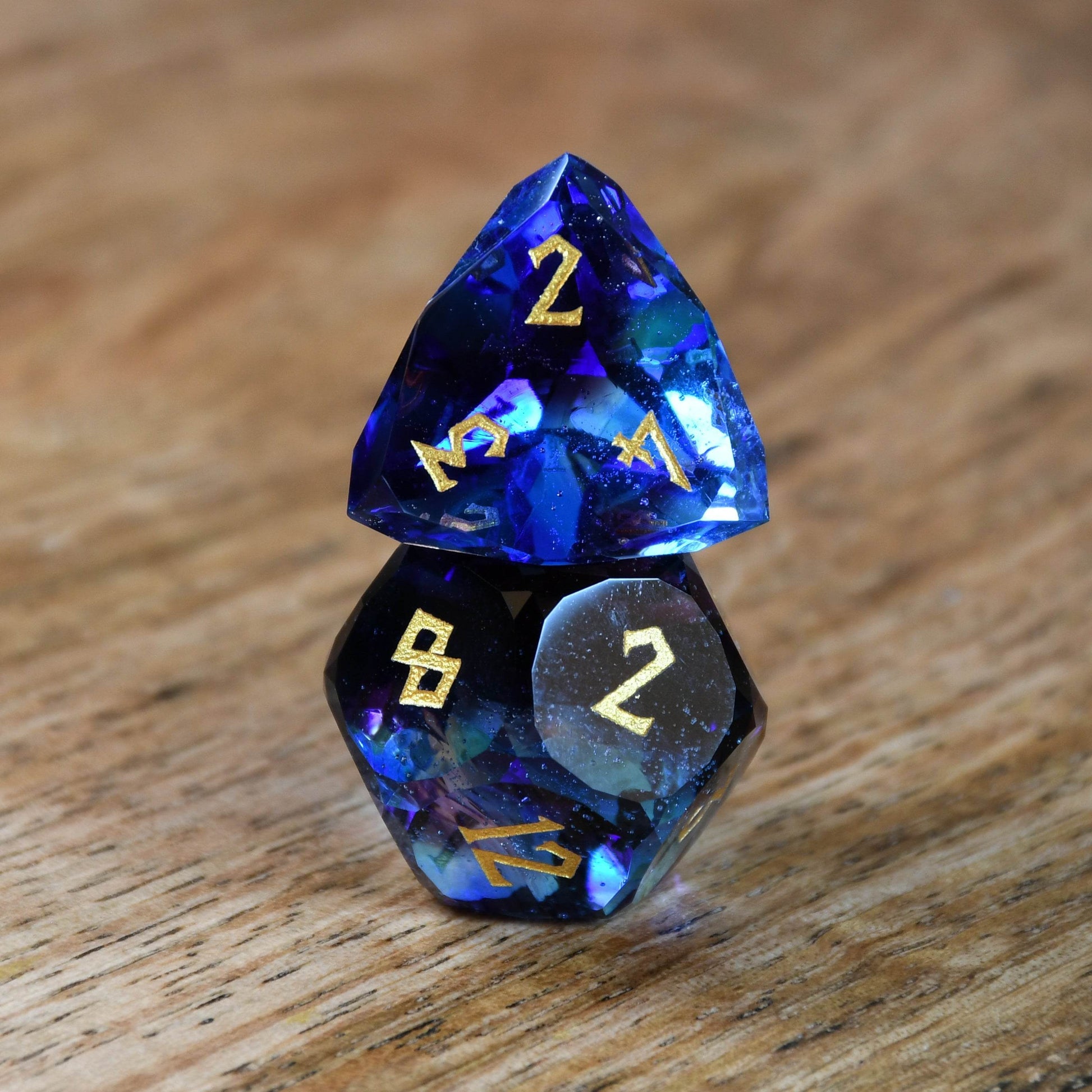 Enchanted Waters Multifaceted Glass Dice Set 'PRE-ORDER | SPRING EVENT DEAL' - 