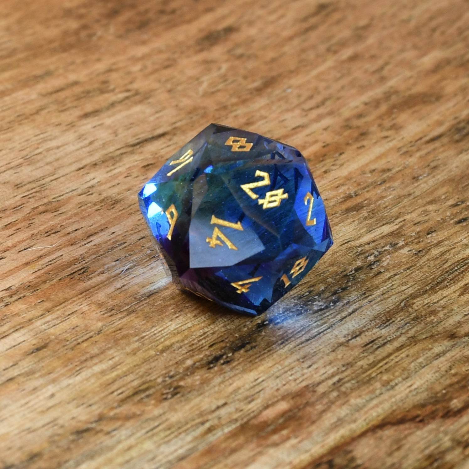 Enchanted Waters Multifaceted Glass Dice Set 'PRE-ORDER | SPRING EVENT DEAL' - 