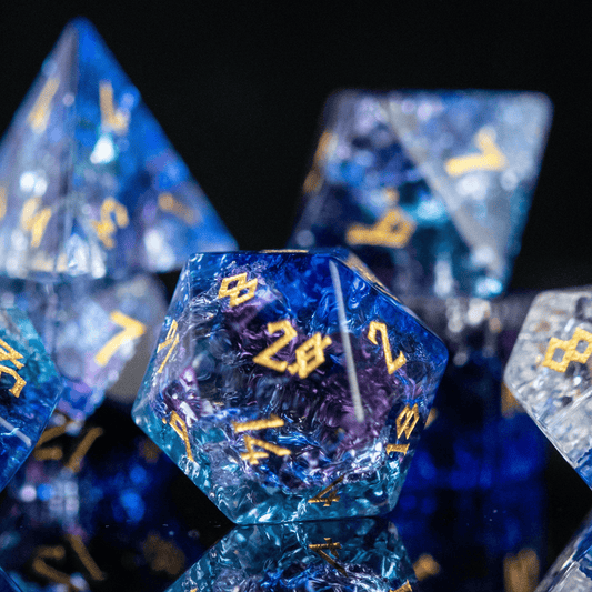 Enchanted Waters Shattered Glass Dice Set 'PRE-ORDER | SPRING EVENT DEAL' - 