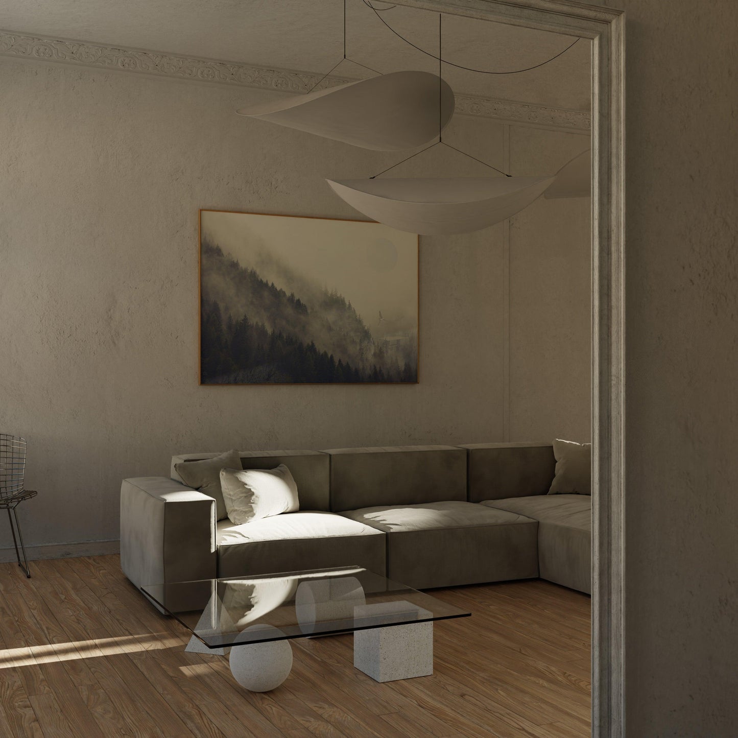 Endor Forest Moon Star Wars Art Print