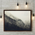 Endor Forest Moon Star Wars Framed Canvas Art