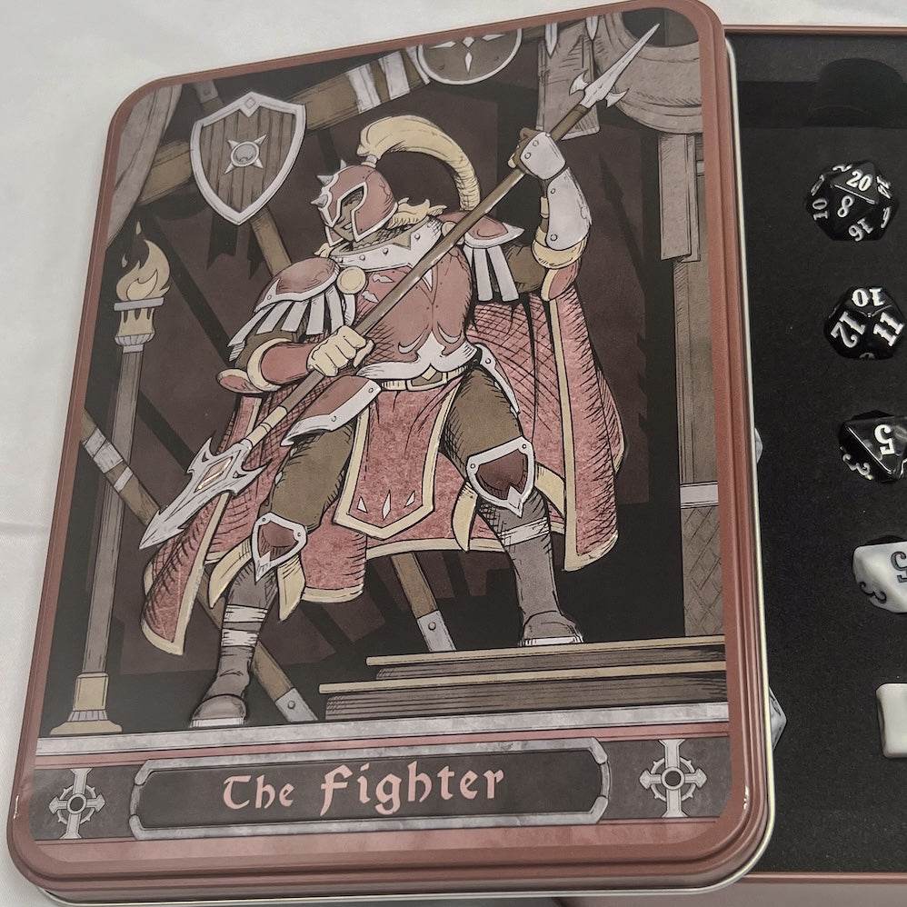 Epic Character Class Dice Set: The Fighter - 