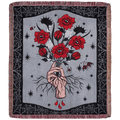 Eternal Bloom Woven Blanket - 