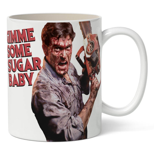 Evil Dead Ash 'Gimme Some Sugar' Mug - 