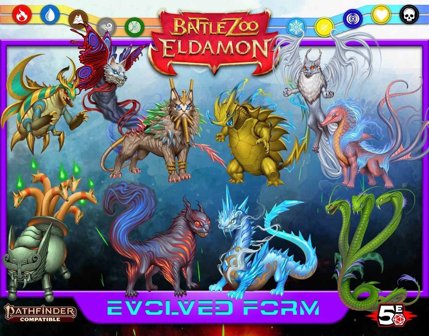 Battlezoo Eldamon PDF - Pathfinder 2nd Edition / PDF Only