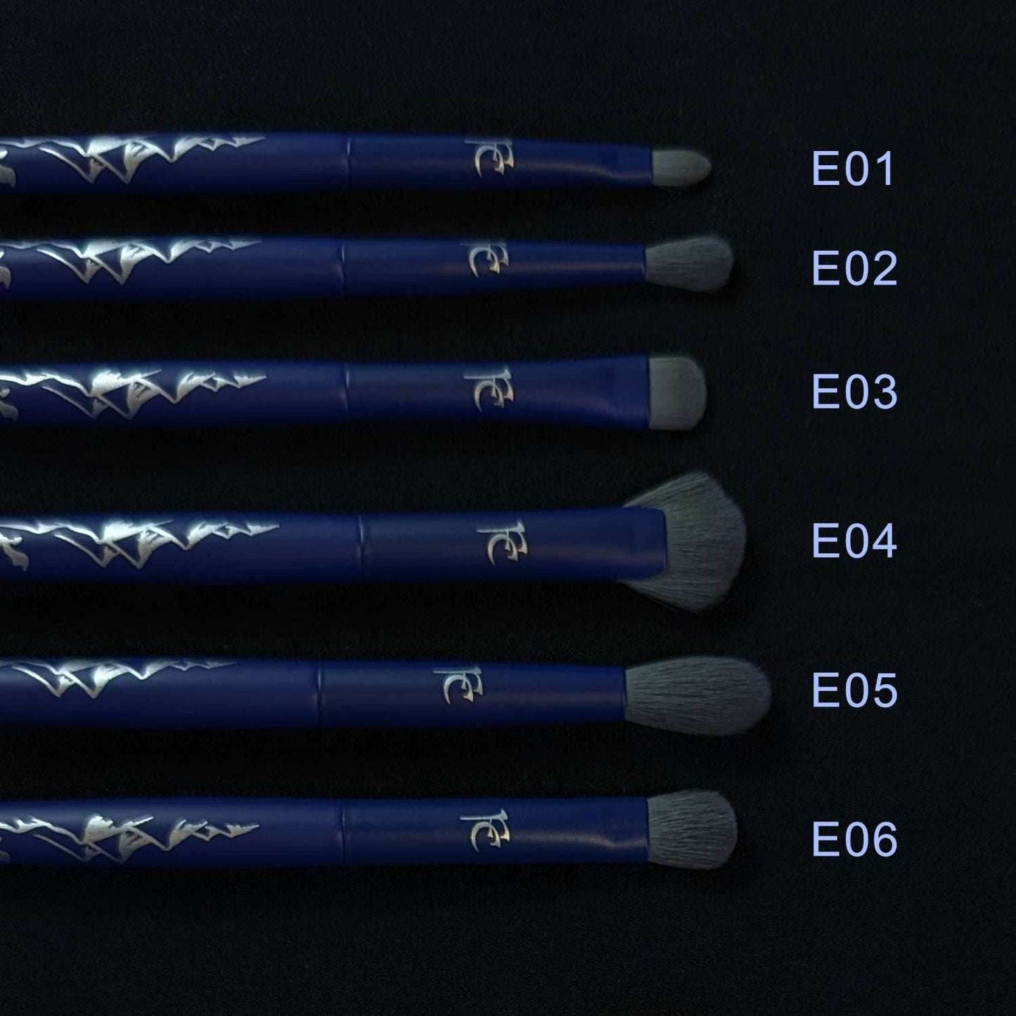 Ice Dragon Brushes - Eye brush bundle