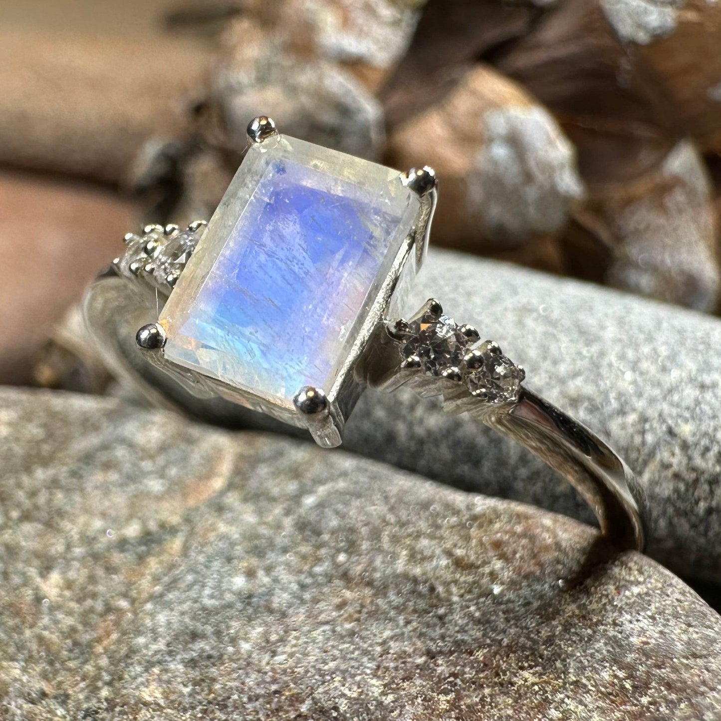 Hilaria Moonstone Ring - 5