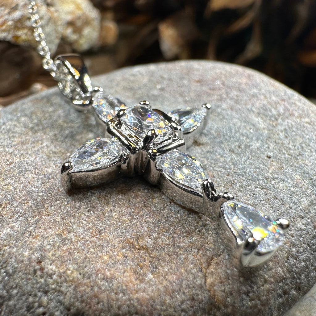 Clarice Celtic Cross Necklace