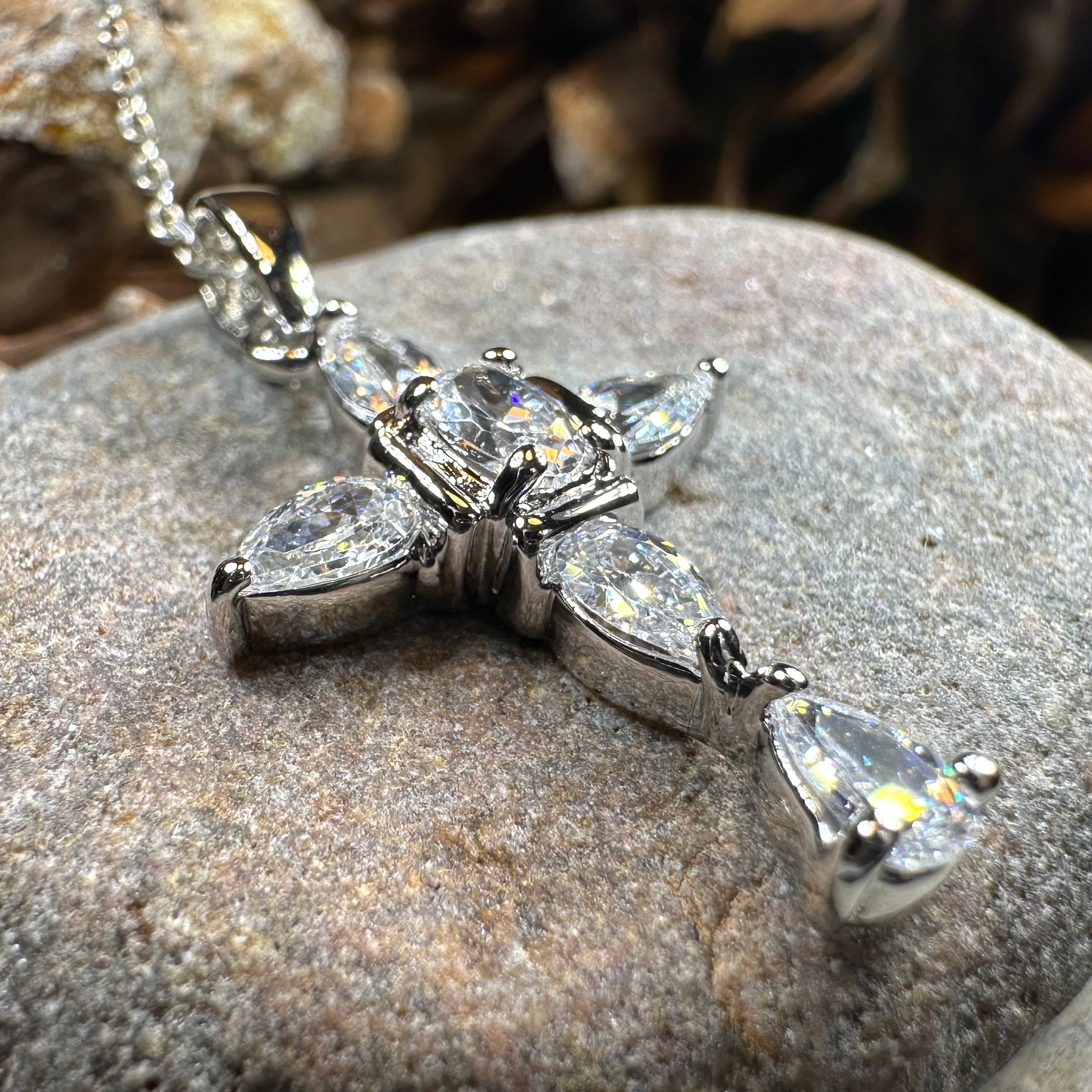 Clarice Celtic Cross Necklace