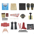 Game Zelda Cosplay Breath of the Wild Link Cosplay Costume Shirt Cloak Accessories Sets Adult Kids Outfit For Carnival Party