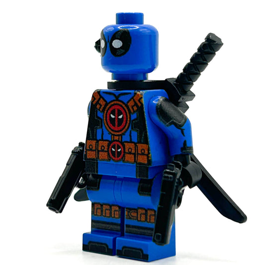 MERC (Blue) Minifig made using LEGO parts - 