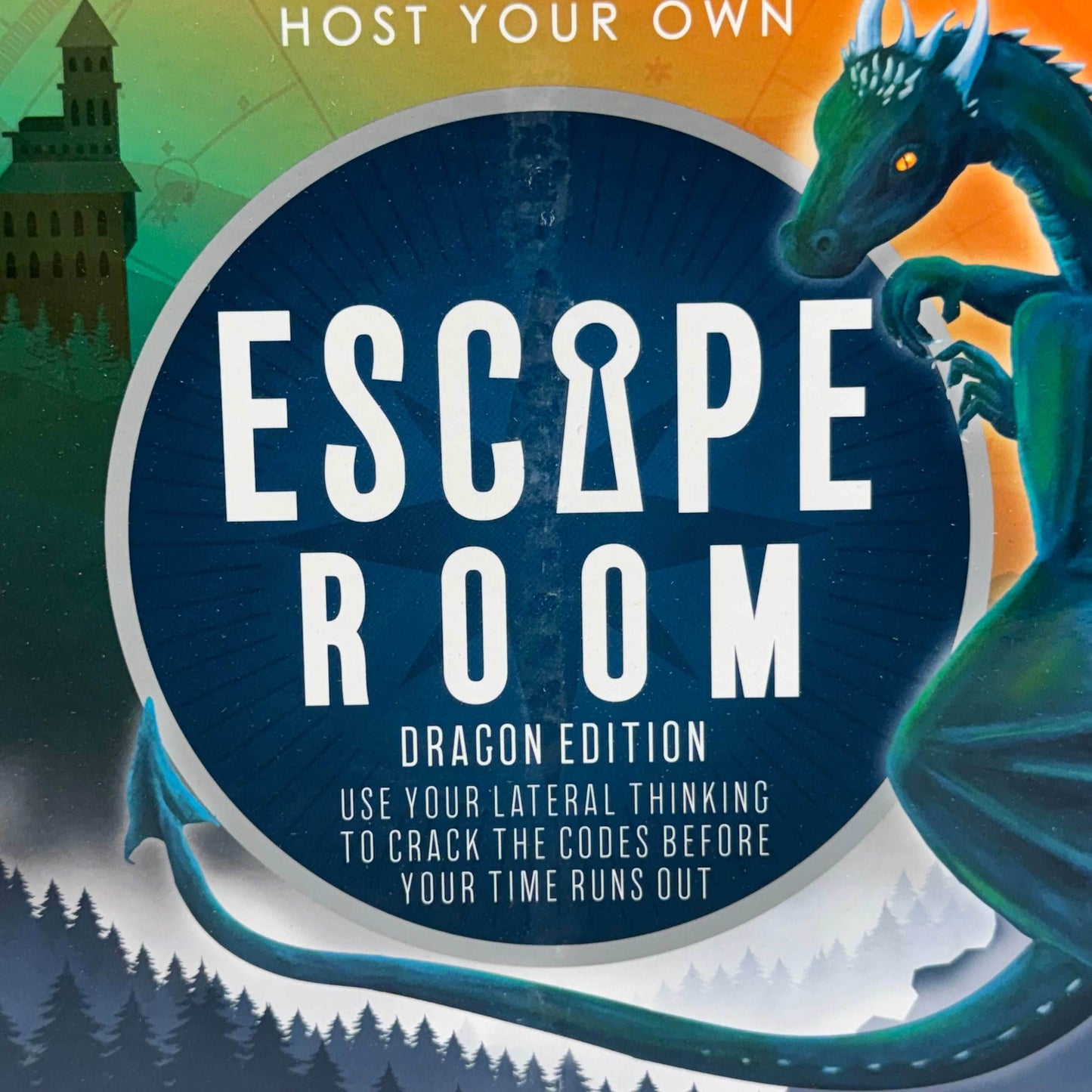 Escape Room Dragon Edition Board Game HOSTFAM-ESCAPE-DRGN - 