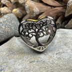 Heart Tree of Life Ring