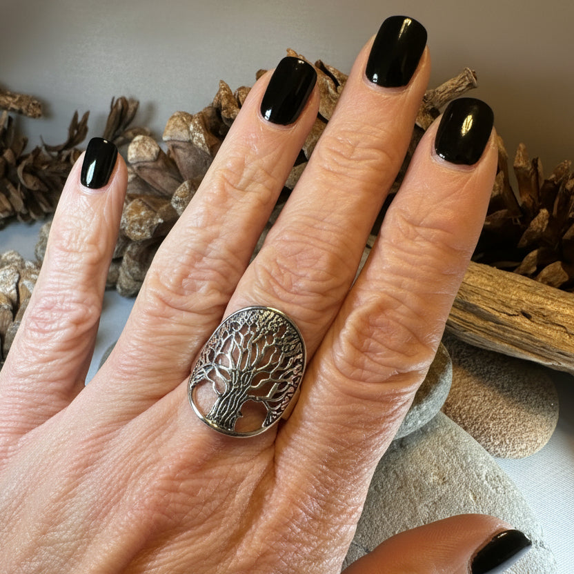 Realistic Tree of Life Ring