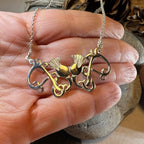 Scottish Meadow Thistle Necklace