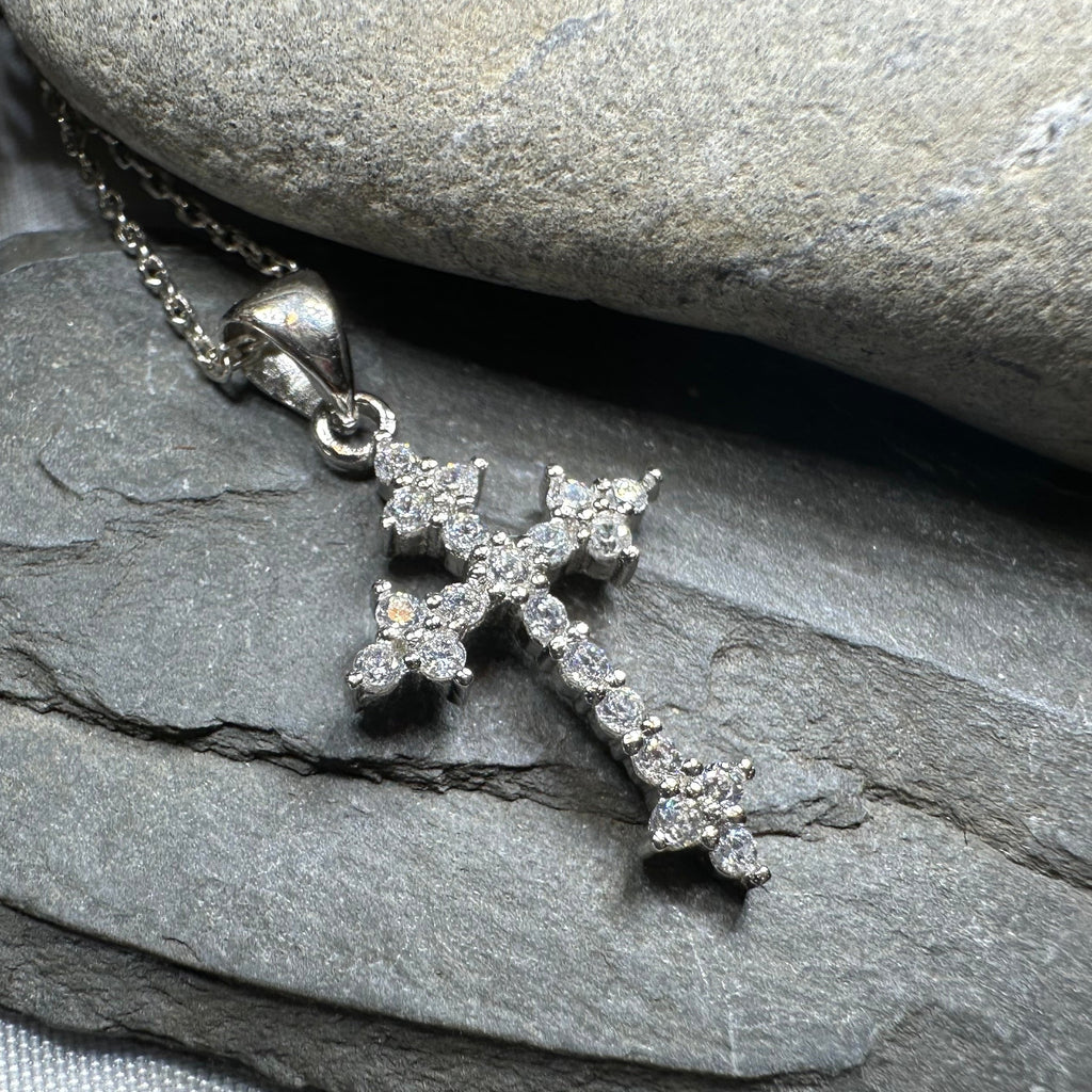 Cathedral Celtic Cross Necklace