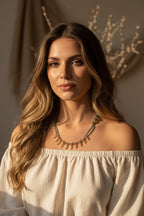 Peacock Crystal Necklace