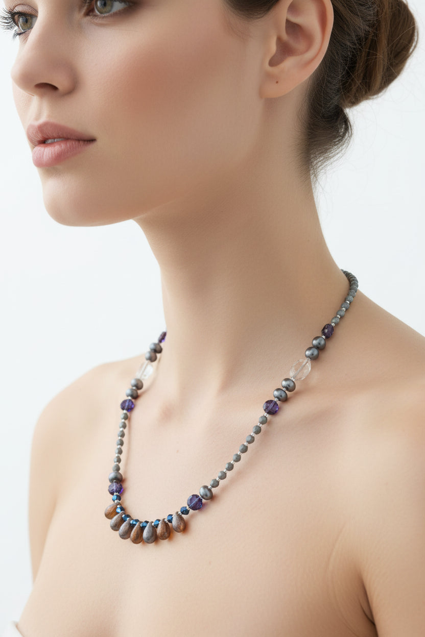 Celtic Twilight Crystal Necklace