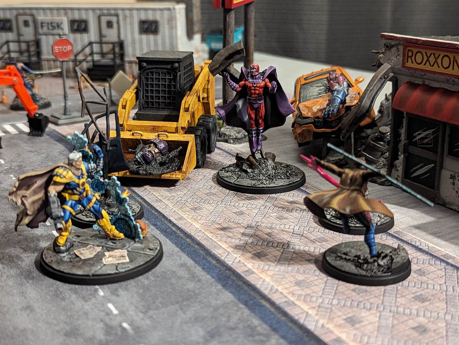 Modern City 2 - Neoprene Battle Mat - Warhammer, AoS, 40K, Kill Team, MCP, Shatterpoint, Legion, More - 36x36