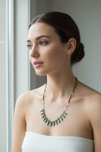 Irish Summer Crystal Necklace