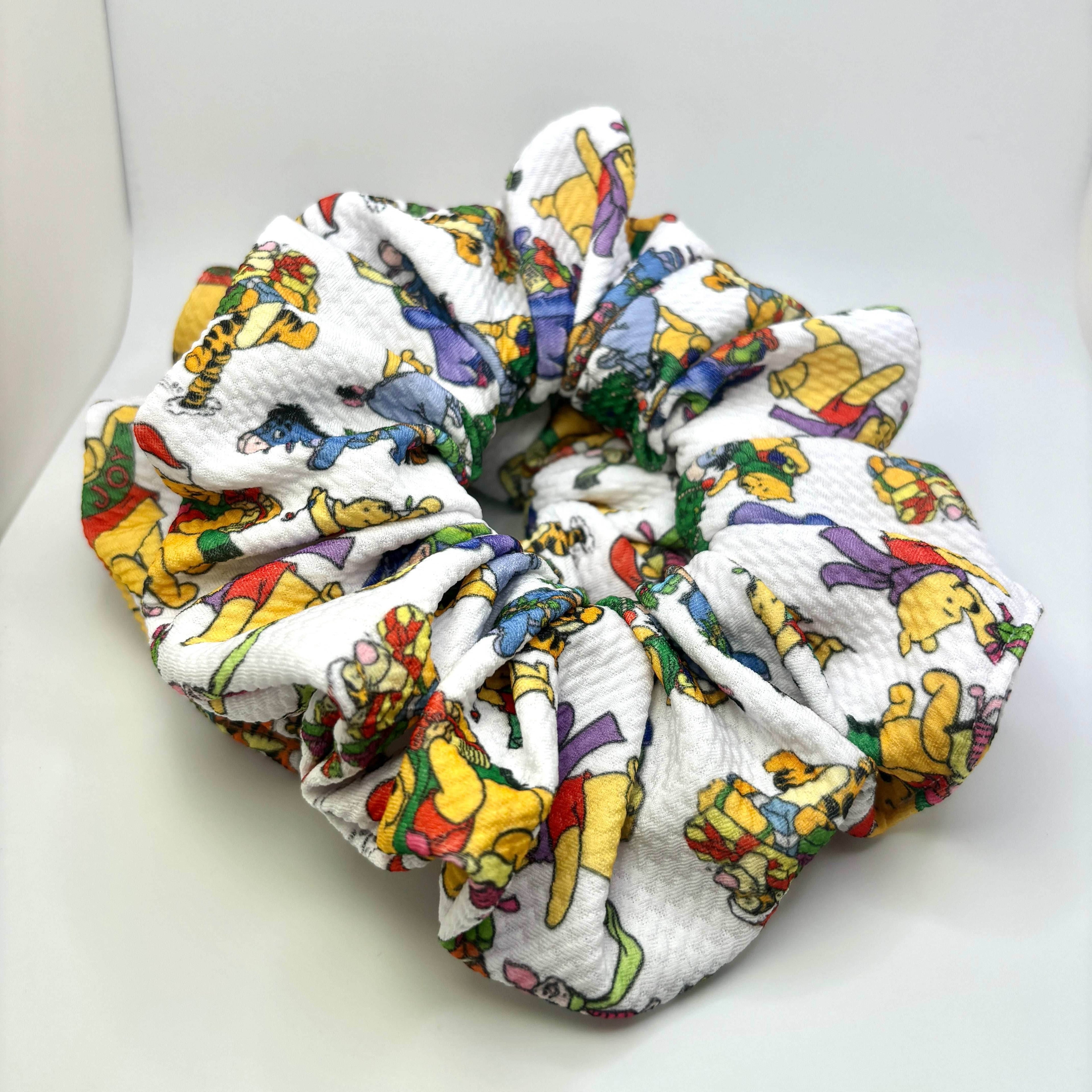 Winnie the Pooh Christmas Bullet Scrunchie - 
