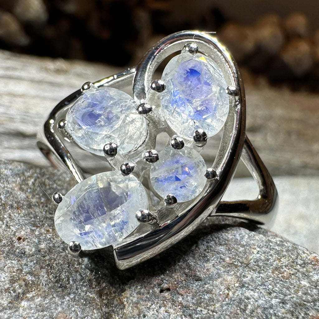 Talia Moonstone Ring