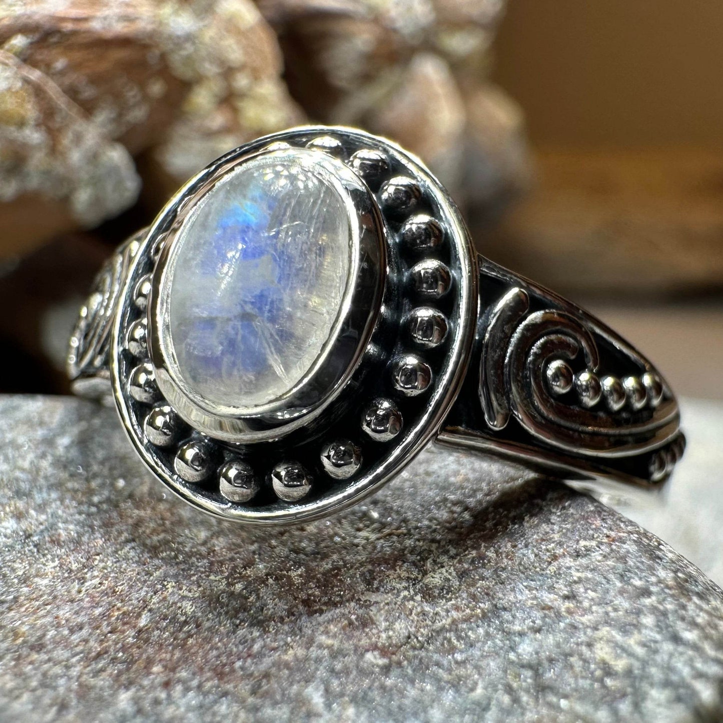 Galilah Celtic Moonstone Ring - 5
