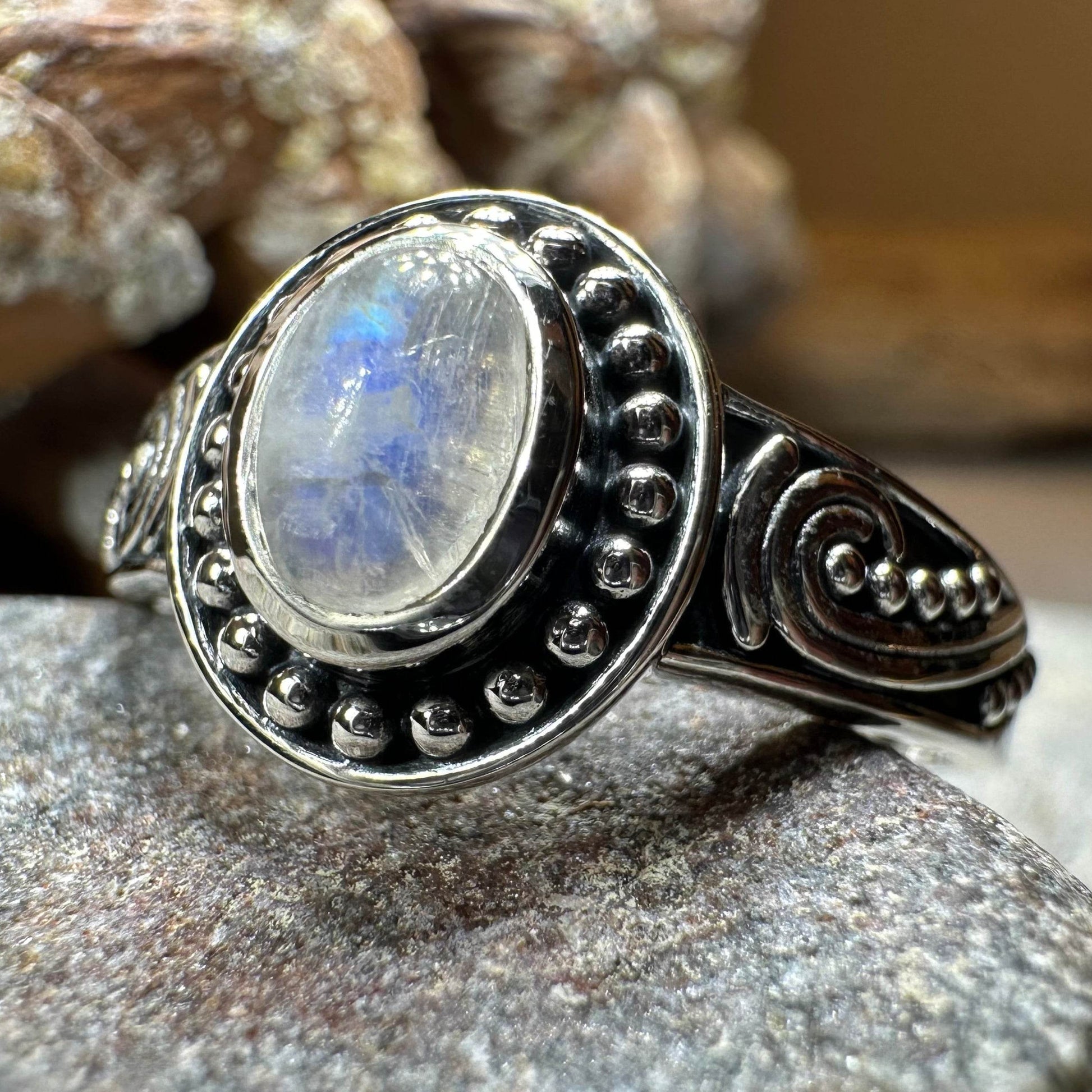Galilah Celtic Moonstone Ring - 5