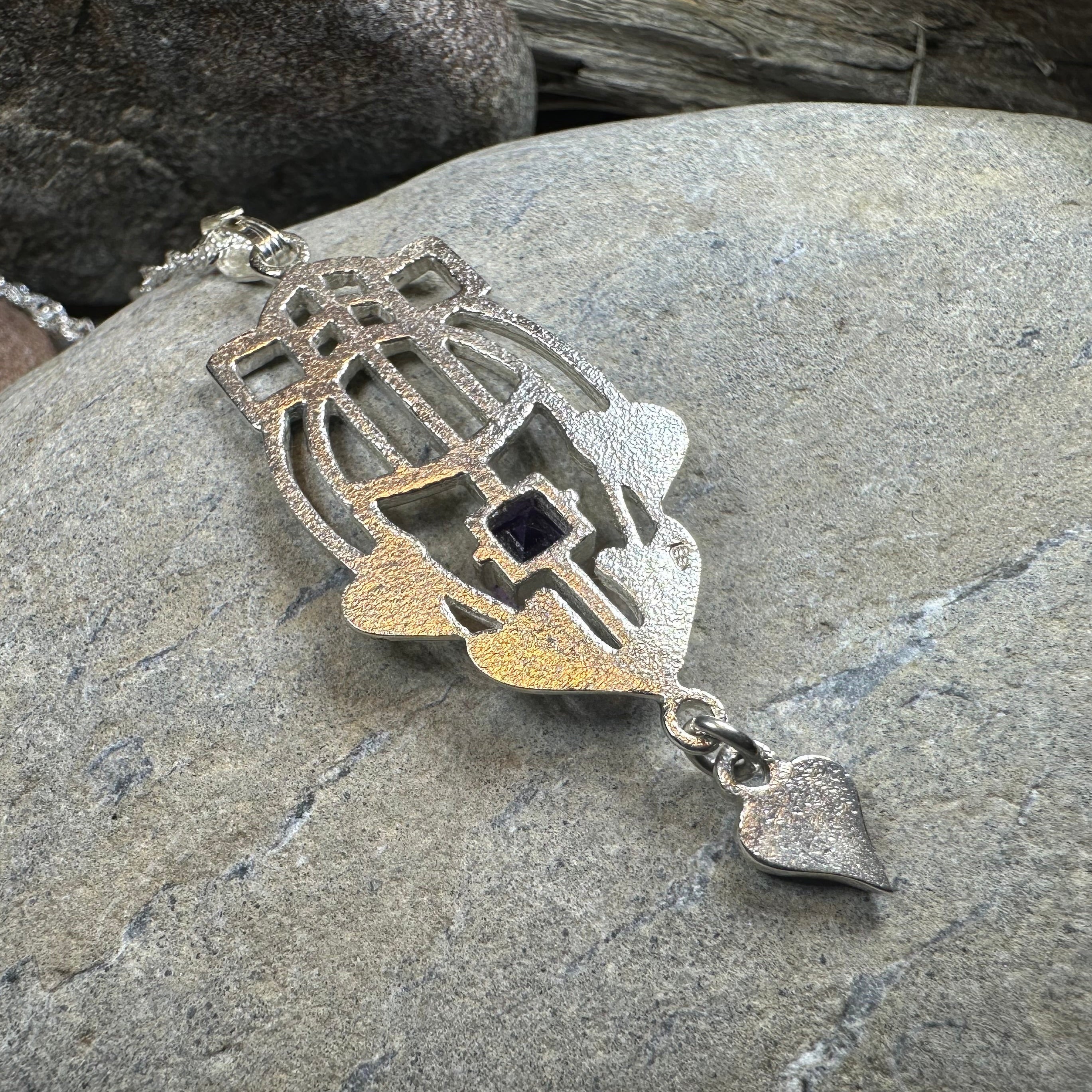 Scottish Mackintosh Thistle Necklace