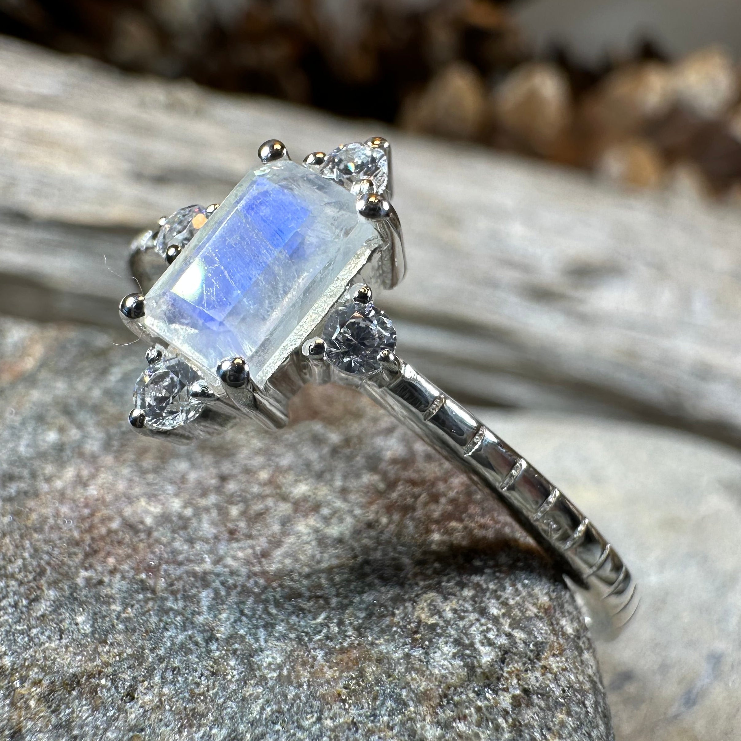 Clarissa Moonstone Ring